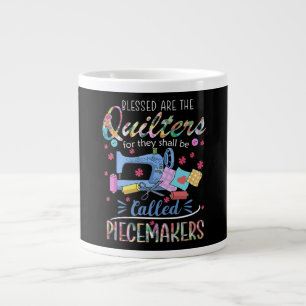 Taza De Café Gigante Benditas Quilters Piecemakers Aplastando Ideas De 