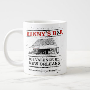 Taza De Café Gigante Benny's Bar New Orleans