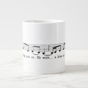 Taza De Café Gigante Beso en tu cabeza