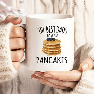 Taza De Café Gigante Best Dads Make Pancakes Mug, Father’s Day Coffee 