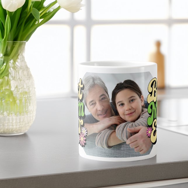 Taza De Café Gigante Best Mom Ever Photo Mother's Day (Best Mom Ever Photo Mother's Day Giant Coffee Mug)