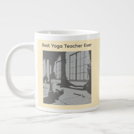 Taza De Café Gigante Best Yoga Teacher Ever