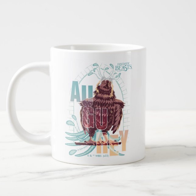 Taza De Café Gigante Bestias fantásticas Augurey (Izquierda)
