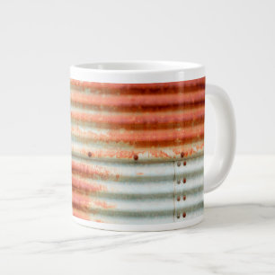 Taza De Café Gigante Biddín de grano rusto y ruso