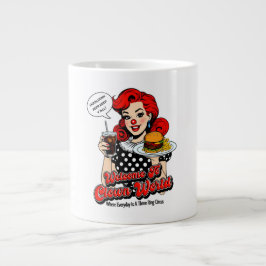 Taza De Café Gigante Bienvenidos A Clown World Specialty Mug