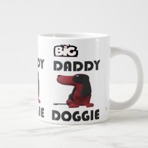 TAZA DE CAFÉ GIGANTE BIENVENIDOS A LA GRAN DADDY DOGGIE