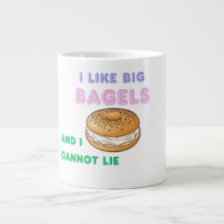 Taza De Café Gigante Big Bagels Funny Breakfast Shirt