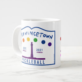 Taza De Café Gigante Big WH Ptown Pickleball Gigante Coffee Mug