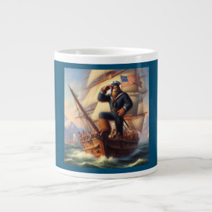 Taza De Café Gigante Bigfoot Sailor