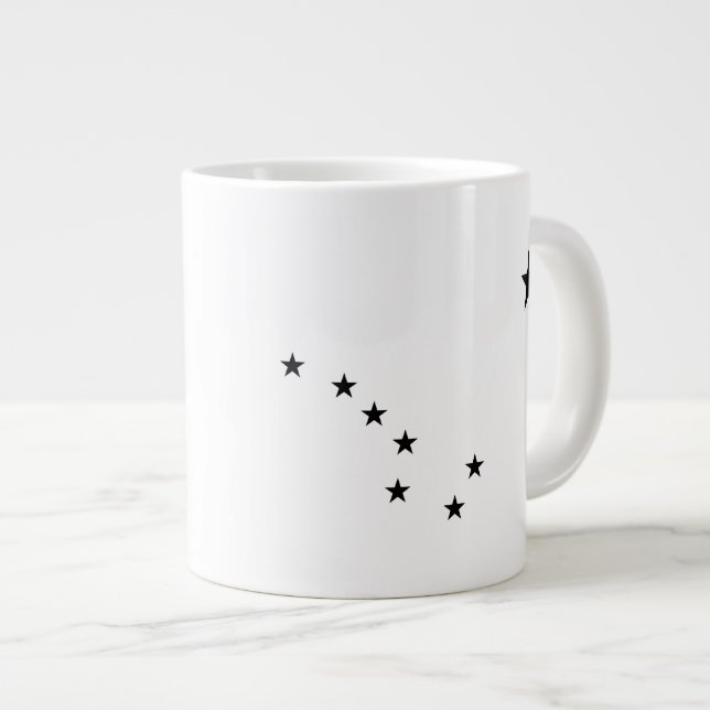 Taza De Café Gigante Black Big Dipper (Derecha)