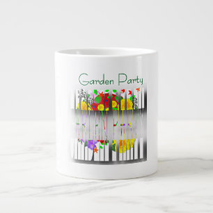 Taza De Café Gigante Blanco Fiesta de Jardín