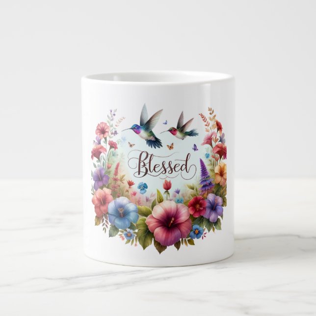 Taza De Café Gigante Blessed mug (Frente)
