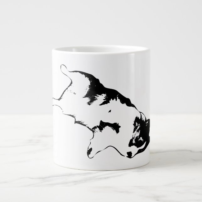 Taza De Café Gigante Bliss Belly-Up (Frente)