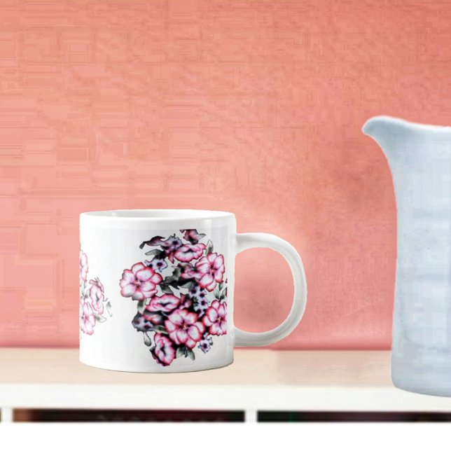 Taza De Café Gigante Bloom II de Mayo (This May Bloom-II Jumbo Coffee Mug, would make a lovely, gift!)