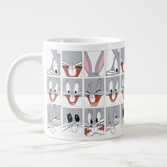Taza De Café Gigante Bloques de expresiones BUGS BUNNY™ (Izquierda)