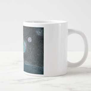 Taza De Café Gigante Blue Planet Mug