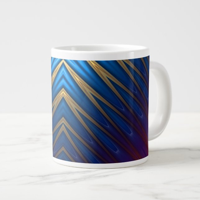 Taza De Café Gigante Blue Ridge Gold (Derecha)