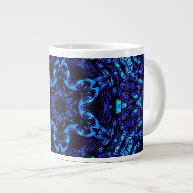 Taza De Café Gigante Blued Up (Derecha)