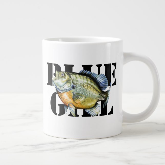 Taza De Café Gigante Bluegill (Derecha)