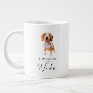 Taza De Café Gigante Boda de Perro