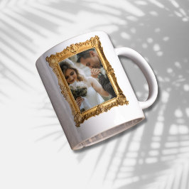 Taza De Café Gigante Boda Keepsake Gift Mug - Foto Personalizado
