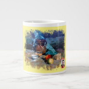 Taza De Café Gigante Bodegón a espátula