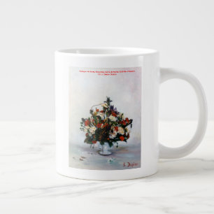 Taza De Café Gigante Bodegón de flores/Still life of flowers