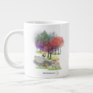 Taza De Café Gigante Boganhues Pipa & Marlow Estampa