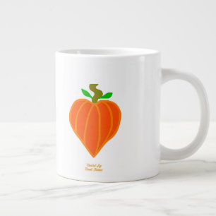 Taza De Café Gigante Bomba Corazón Jumbo Mug