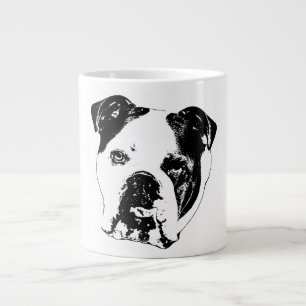 Taza De Café Gigante Bomba de vacaciones de cierre de bulldog