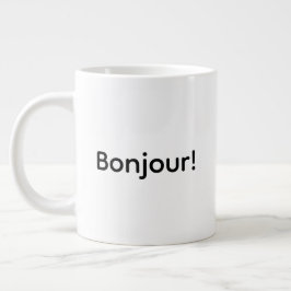 Taza De Café Gigante ¡Bonjour! Jumbo Mug