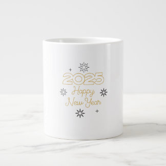 Taza De Café Gigante Bonne année 2025