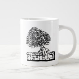 TAZA DE CAFÉ GIGANTE BONSAI