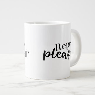 Taza De Café Gigante ¿Borde you hear me?