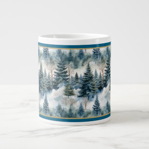 Taza De Café Gigante Bosque Mágico 