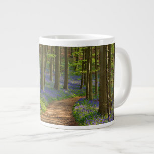 Taza De Café Gigante Bosques   Bosque de Bluebell en Bélgica