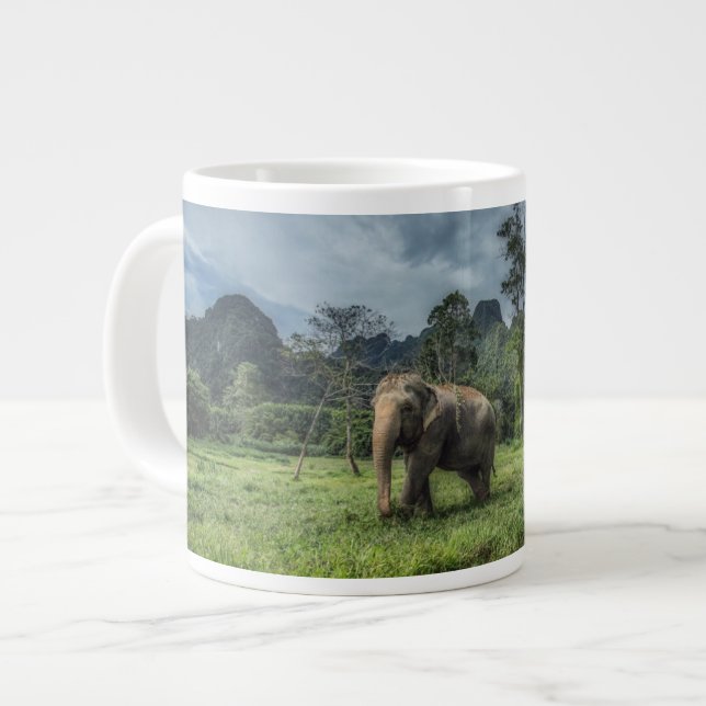 Taza De Café Gigante Bosques | Parque nacional Kao Sok (Izquierda)