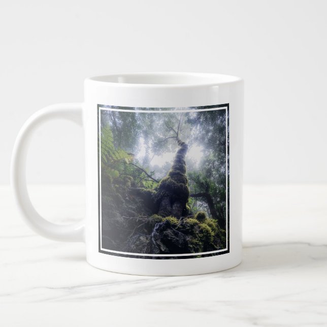 Taza De Café Gigante Bosques | Parque rural de Anaga Islas Canarias (Izquierda)