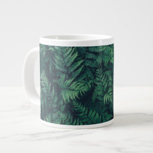 Taza De Café Gigante Bosques Woodland Ferns