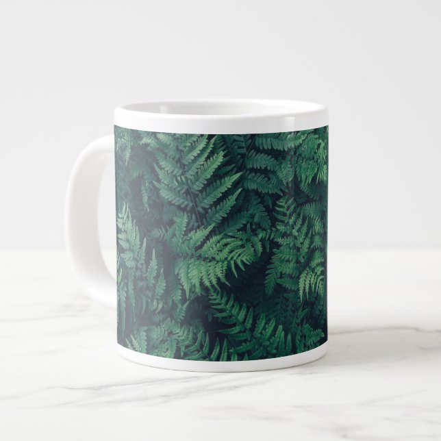 Taza De Café Gigante Bosques | Woodland Ferns (Izquierda)