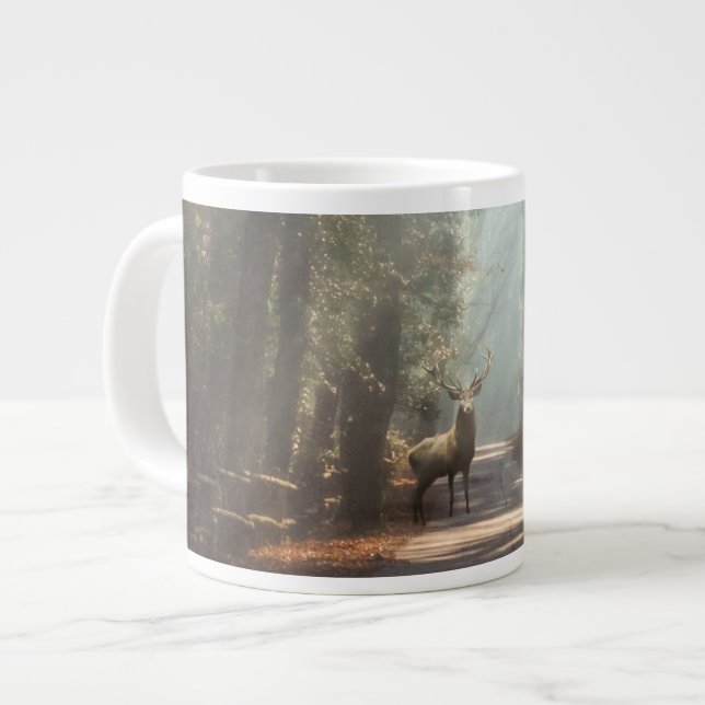 Taza De Café Gigante Bosques | Woodland Stag (Izquierda)