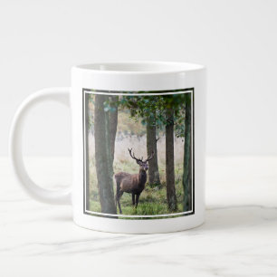 Taza De Café Gigante Bosques   Woodlands & Red Deer