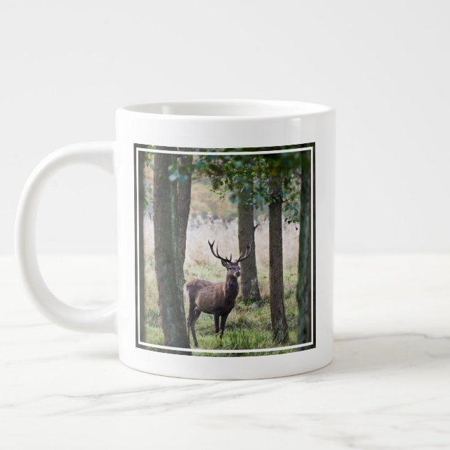 Taza De Café Gigante Bosques | Woodlands & Red Deer (Izquierda)