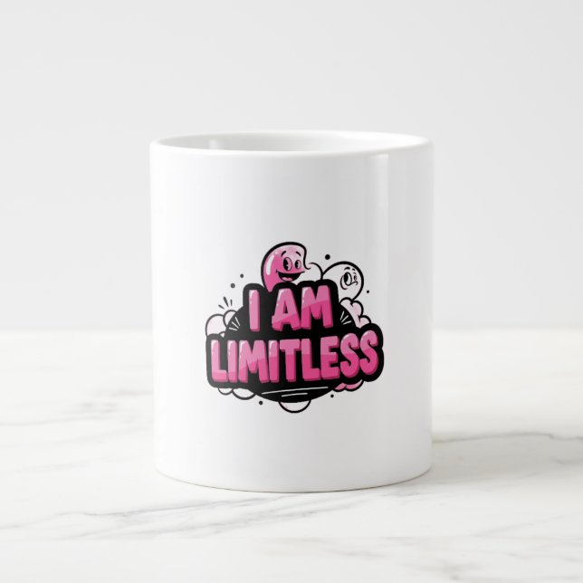 Taza De Café Gigante Boss Babe Digital Gifts (Frente)