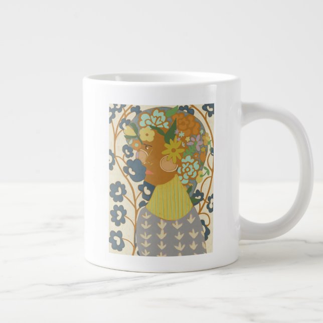 Taza De Café Gigante Botany Beauty (Derecha)