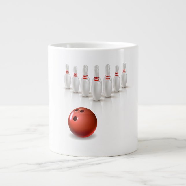 Taza De Café Gigante Bowling (Frente)