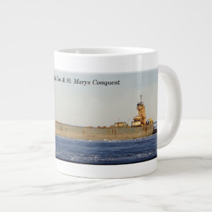 Taza De Café Gigante Bradshaw McKee & St. Marys Conquest jumbo mug