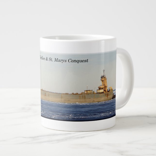 Taza De Café Gigante Bradshaw McKee & St. Marys Conquest jumbo mug (Derecha)