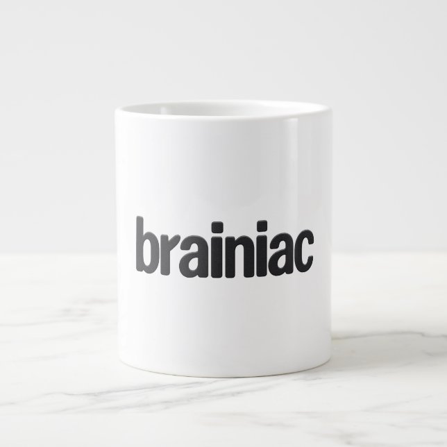 Taza De Café Gigante Brainia (Frente)