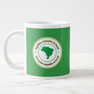 Taza De Café Gigante Brasil